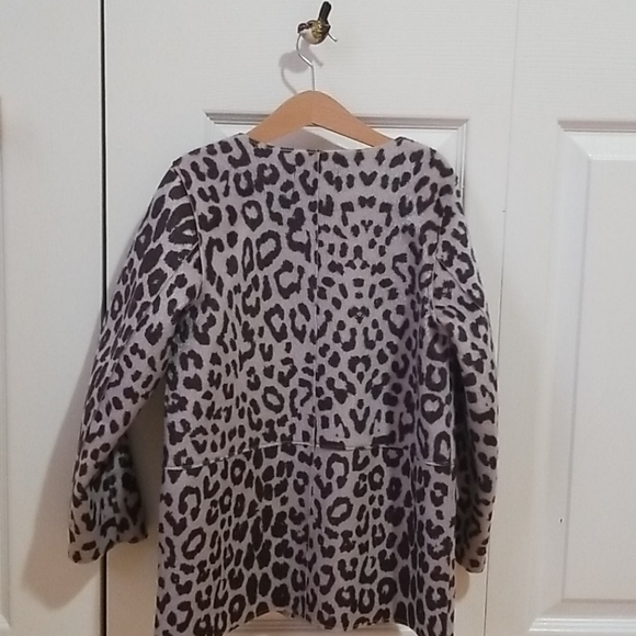 Child's Faux Animal Print Jacket - Picture 2 of 4